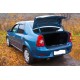 Накладка на задний бампер Renault Logan рестайлинг