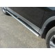 Пороги овальные с проступью Honda CR-V 4