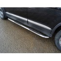 Пороги с накладкой гнутые Haval H6