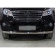 Защита переднего бампера с ДХО Haval H9