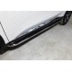 Пороги с накладкой гнутые Haval F7