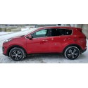 Молдинги дверей Mitsubishi ASX рестайлинг