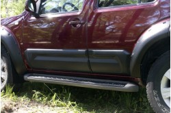 Молдинги дверей Nissan Pathfinder R51 широкие