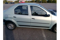 Молдинги на двери Renault Logan