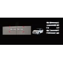 Хромированные накладки на ручки дверей Kia Carnival