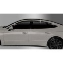 Дефлекторы окон из 6 частей Hyundai Sonata 8