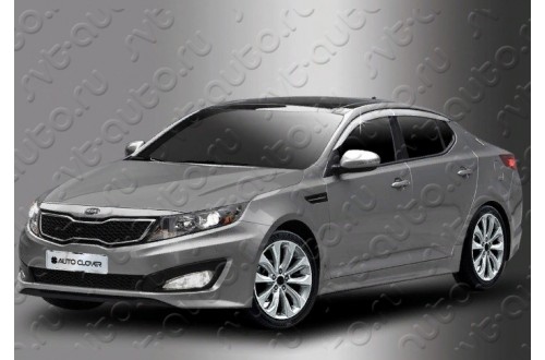 Хромированные дефлекторы окон из 6 частей Kia Optima 3