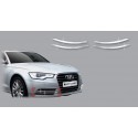 Хромированные молдинги на противотуманные фары Audi A6 C7