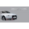 Хромированные молдинги на противотуманные фары Audi A6 C7