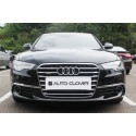 Хромированные молдинги на птф и задний бампер Audi A6 C7