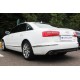 Хромированные молдинги на птф и задний бампер Audi A6 C7