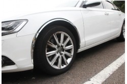 Хромированные накладки на колесные арки Audi A6 C7