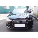 Хромированные молдинги на противотуманные фары Audi A6 C7 рестайлинг