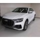 Пороги алюминиевые Slim Line Silver Audi Q8