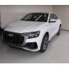 Пороги алюминиевые Slim Line Silver Audi Q8