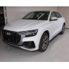 Пороги алюминиевые Slim Line Black Audi Q8