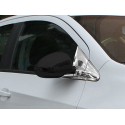 Хромированные накладки на треугольники зеркал Chevrolet Aveo 2