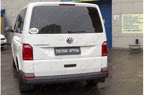 Накладка на задний бампер Volkswagen Transporter T6