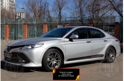 Молдинги на двери шагрень Toyota Camry XV70