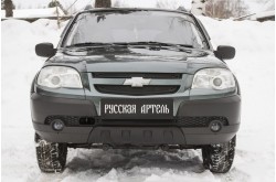 Зимняя заглушка решетки радиатора Chevrolet Niva Bertone