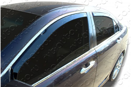 Вставные дефлекторы окон Lada Largus
