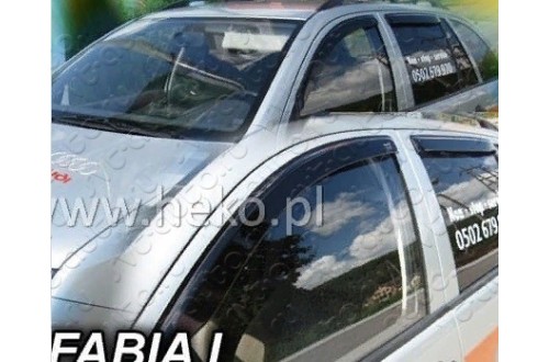 Дефлекторы окон Heko Skoda Fabia 1