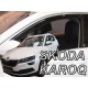 Вставные дефлекторы окон Skoda Karoq