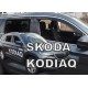 Вставные дефлекторы окон Skoda Kodiaq