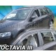 Вставные дефлекторы окон Skoda Octavia A7 универсал