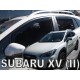 Вставные дефлекторы окон Subaru XV 2