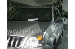 Вставные дефлекторы окон Toyota Land Cruiser Prado 120