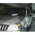 Вставные дефлекторы окон Toyota Land Cruiser Prado 120