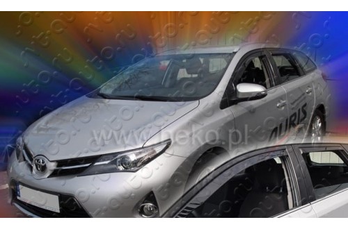 Вставные дефлекторы окон Toyota Auris 2 универсал