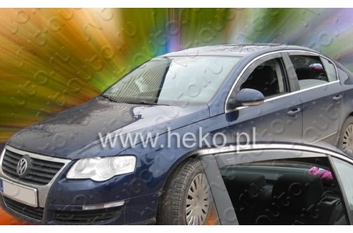 Вставные дефлекторы окон Volkswagen Passat B6 седан