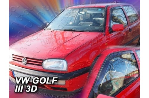 Вставные дефлекторы окон Volkswagen Golf 3 3D
