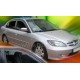 Вставные дефлекторы передних окон Honda Civic 7 седан