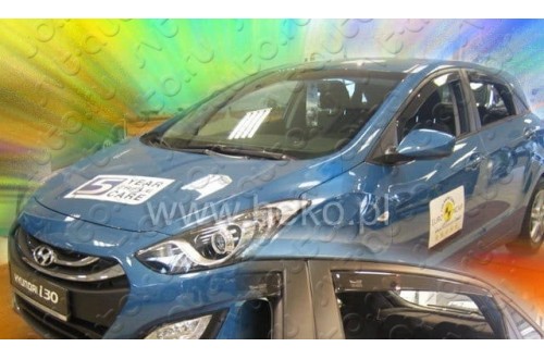 Вставные дефлекторы окон Hyundai I30 хэтчбек