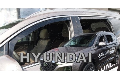 Вставные дефлекторы окон Hyundai Santa Fe 4