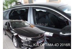 Вставные дефлекторы окон Kia Optima 4