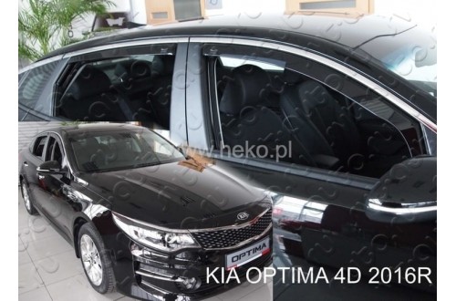 Вставные дефлекторы окон Kia Optima 4