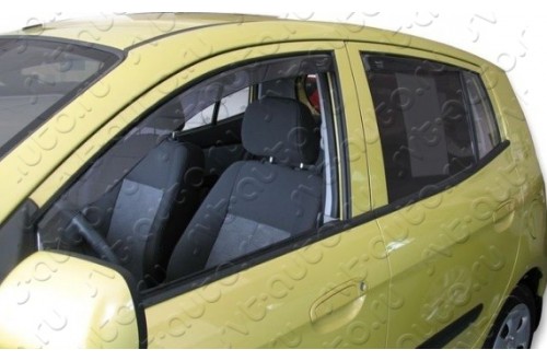 Вставные дефлекторы окон Kia Picanto 1