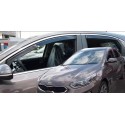 Вставные дефлекторы окон Kia Ceed 3 хэтчбек