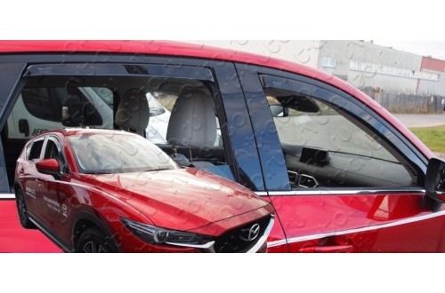 Вставные дефлекторы окон Mazda CX5 2