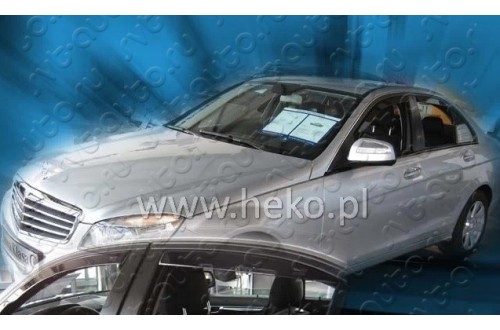 Вставные дефлекторы окон Mercedes Benz W204