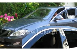 Вставные дефлекторы окон Mercedes Benz W221 