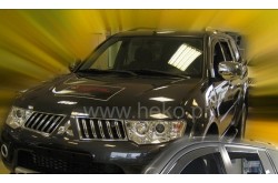 Вставные дефлекторы окон Mitsubishi Pajero Sport 2 рестайлинг