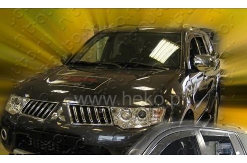 Вставные дефлекторы окон Mitsubishi Pajero Sport 2 рестайлинг
