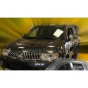 Вставные дефлекторы окон Mitsubishi Pajero Sport 2 рестайлинг