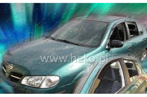 Вставные дефлекторы окон Nissan Almera N16 хэтчбек