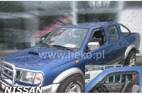 Вставные дефлекторы окон Nissan Navara